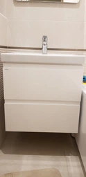 Тумба с умывальником CERSANIT Moduo Set B14 80x62x45см подвесная белая SZFZ1003896661