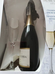 Вино ігристе Cava Jaume Serra Brut J.Garcia Carrion біле брют 0.75 л 11% + 2 келихи (2129908299083_1021000010300) фото від покупців 12