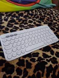 Клавиатура беспроводная Logitech K380 Multi-Device Bluetooth White (920-009589) фото от покупателей 4