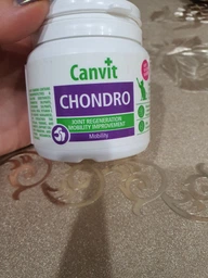 Кормова добавка для котів Canvit CHONDRO для суглобів 100 г фото від покупців 5