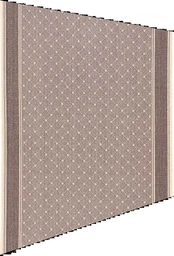 Доріжка килимова без ворсу на гумовій основі Karat Flex 1944/19 1.50 м беж-коричневий фото від покупців 2