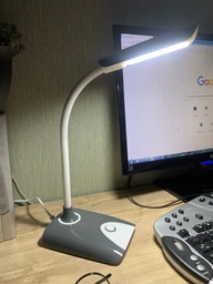 Настольная лампа FUNDESK LS2 grey фото от покупателей 8