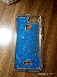 Чехол Glitter для Xiaomi Redmi 6A Бампер Жидкий блеск Sakura фото от покупателей 1