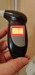 Алкотестер Карманный цифровой AlcoStop с LCD подсветкой с экраном + 4 мундштука фото от покупателей 1