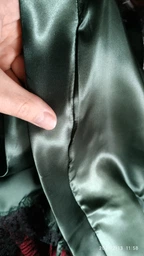 Халат женский Angelo dolce l-12 50-52 L-XL Зеленый фото от покупателей 1