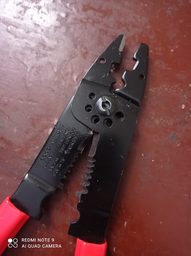 Клещи для обжимки клемм и снятия изоляции Стандарт 8.5" (PLM0850)