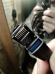 Патч-корд Vention CAT8 SSTP Ethernet 0.5 м Black (IKABD) фото від покупців 14