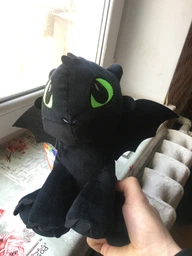 М'яка іграшка KinderToys «Як приручити дракона?». Улюблена іграшка Дракоша Беззубик (00688-1) фото від покупців 1