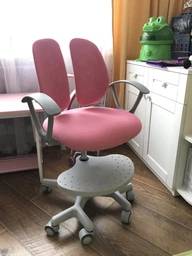 Детское кресло Evo-Kids Mio-2 обивка голубая однотонная Y-408 KBL фото от покупателей 5