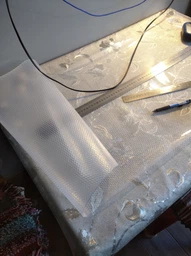 Коврик для полок и шухляд MBM HOME DM-1200 T 120х50 см прозрачный фото от покупателей 1