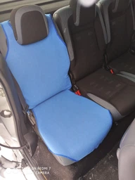 Автомайки універсальні Beltex Cotton 1+1 сині без підголівників (BX11310)