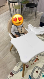 Стільчик для годування 2 в 1 Caretero Tuva Beige (TERO-7707) фото від покупців 6