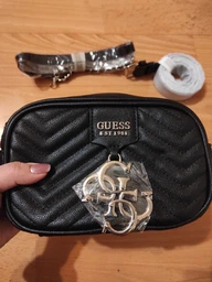 Сумка женская Guess Violet Convertible 89 Голубая (H2000029517419) фото от покупателей 3