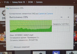 Портативний SSD Samsung 2TB USB 3.2 Gen 2 Type-C T7 Shield (EMU-PE2T0R/EU) фото от покупателей 12