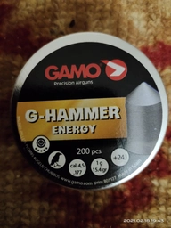 Пули Gamo G-Hammer Energy 4.5мм, 1г, 200шт фото от покупателей 2