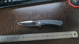 Нож Adimanti by Ganzo (SKIMEN design) Черный (Skimen-BK) фото от покупателей 10
