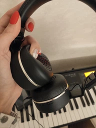 Bluetooth-навушники Gorsun GS - e87 рожеві фото від покупців 1