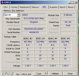Оперативная память Kingston SODIMM DDR3-1333 8192MB PC3-10600 (KVR1333D3S9/8G) фото от покупателей 2