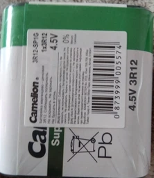 Батарейка Camelion 3R12 / Shrink Green (3R12-SP1G) фото от покупателей 2