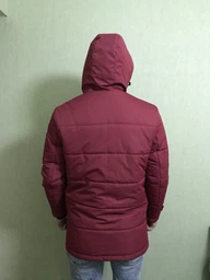 Куртка зимняя мужская Riccardo Б-6 S (46) Бордовая (ROZ6400025449) фото от покупателей 1