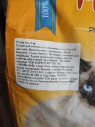 Наполнитель гигиенический бентонитовый Pretty Cat для котов 5 кг фото от покупателей 10