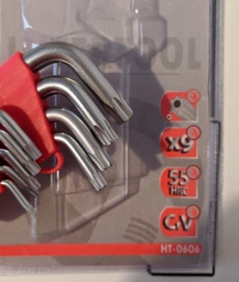 Набор Torx ключей Intertool 9 шт. с отверстием удлиненные (HT-0606)