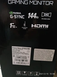 Монитор 27" AOC 27G2 (27G2/BK) фото от покупателей 2