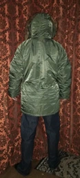 Парка Alpha Industries Slim Fit N-3B Parka 4XL Maroon/Orange фото від покупців 8