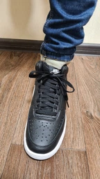 Жіночі кеди Nike Wmns Court Vision Mid CD5436-001 39 (8) 25 см Чорні (193151673381) фото від покупців 2