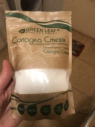 Заменитель сахара Green Leaf Сладкая стевия 1:1 ДП 250 г (4820236270697) фото от покупателей 7