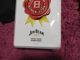 Виски Jim Beam White 4 года выдержки 0.7 л 40% + 2 бокала в железной коробке (5060045588715) фото от покупателей 6