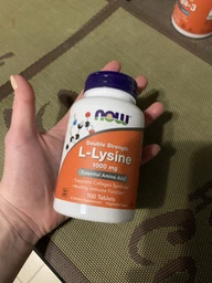L-Лізин NOW Foods "L-Lysine" 1000 мг (250 таблеток)