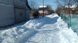 Лопата для снігу 47х9.8х35 см l-126 см noname47 eco Prosperplast, 5905197141770 фото від покупців 4