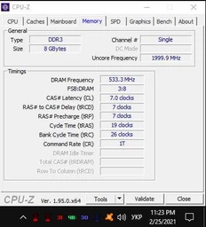 Оперативная память для ПК Kingston DDR3 8GB 1600MHz UDIMM PC3-12800U (KVR16N11/8)
