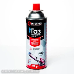 Балон газовий 220грм INTERTOOL [GS-0022] фото от покупателей 17