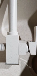 Смеситель для кухни с подключением к фильтру Luxor Mercury Stainless steel 3D Prof стальной , сатин (хром) + отдельно питьевой канал на смесителе с фильтра