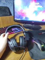 Наушники Razer Kraken X Lite, игровые, с гарнитурой, Black