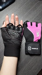 Спортивні рукавички Tavialo Black-Magenta M жіночі (188107008) фото від покупців 2