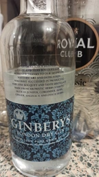 Джин Ginbery's London Dry 37.5% 0.5 л (8438001406804) фото от покупателей 1