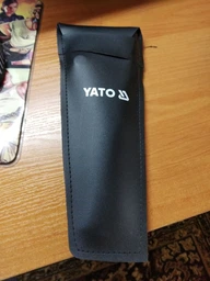 Угломер-транспортир с линейкой YATO 120 х 150 мм диапазоны угол-0-180° расстояние-0-150 мм (YT-72140) фото от покупателей 1