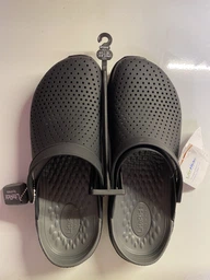 Сабо Crocs LiteRide Clog M10W12-43-28 см Black Smoke 204592 фото от покупателей 1