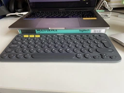 Клавіатура бездротова Logitech K380 Graphite (920-007584) фото від покупців 11