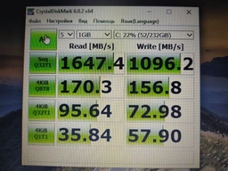 Накопитель SSD ADATA Swordfish 1TB M.2 2280 PCIe Gen3x4 3D NAND TLC (ASWORDFISH-1T-C) фото от покупателей 6