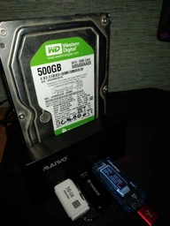 Док-станция Maiwo для HDD 2.5"/3.5" SATA/SSD + 3xUSB 3.0 (K308H) фото от покупателей 2