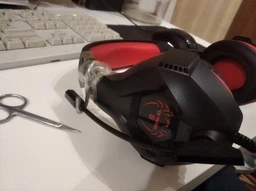 Навушники гарнітура REAL-EL GDX-7575 Black/Red чорний/червоний (290467) фото від покупців 3