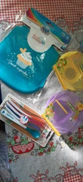 Слюнявчик силиконовый Canpol Babies с кармашком 28х23 см (74/020 Розовый) фото от покупателей 8