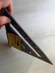 Угольник плотника MASTERTOOL GM SWANSON 180 мм, алюминиевый 30-3518 фото от покупателей 9