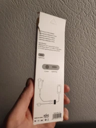 Перехідник Lightning - 3.5 mm перехідник для iPhone на AUX 3.5 mm і навушники адаптер на iPad для навушників AUX кабель перехідник 3.5 PAVLYSH (PA-44) фото від покупців 17