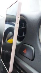 Автодержатель для телефона магнитный XoKo Premium RM-C70 Flat Magnetic Silver (XK-RM-C70-SL) фото от покупателей 6