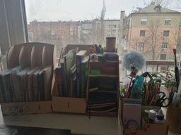 Канцелярський набір підставка-органайзер для канцелярії, ручок та олівців «Універсальний» (411116) фото від покупців 1